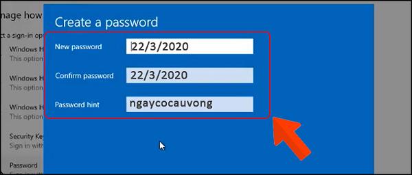 Mẹo cài đặt mật khẩu an toàn và password hint thông minh