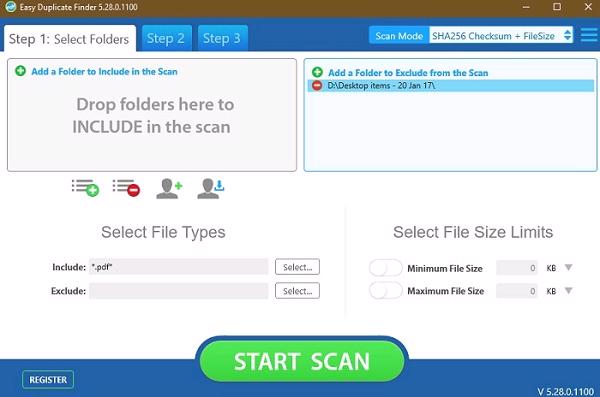 Phần mềm xóa file trùng lặp tốt nhất - Easy Duplicate Finder