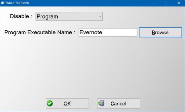 Simple Disable Key vô hiệu hóa một phím bất kỳ cho một chương trình cụ thể